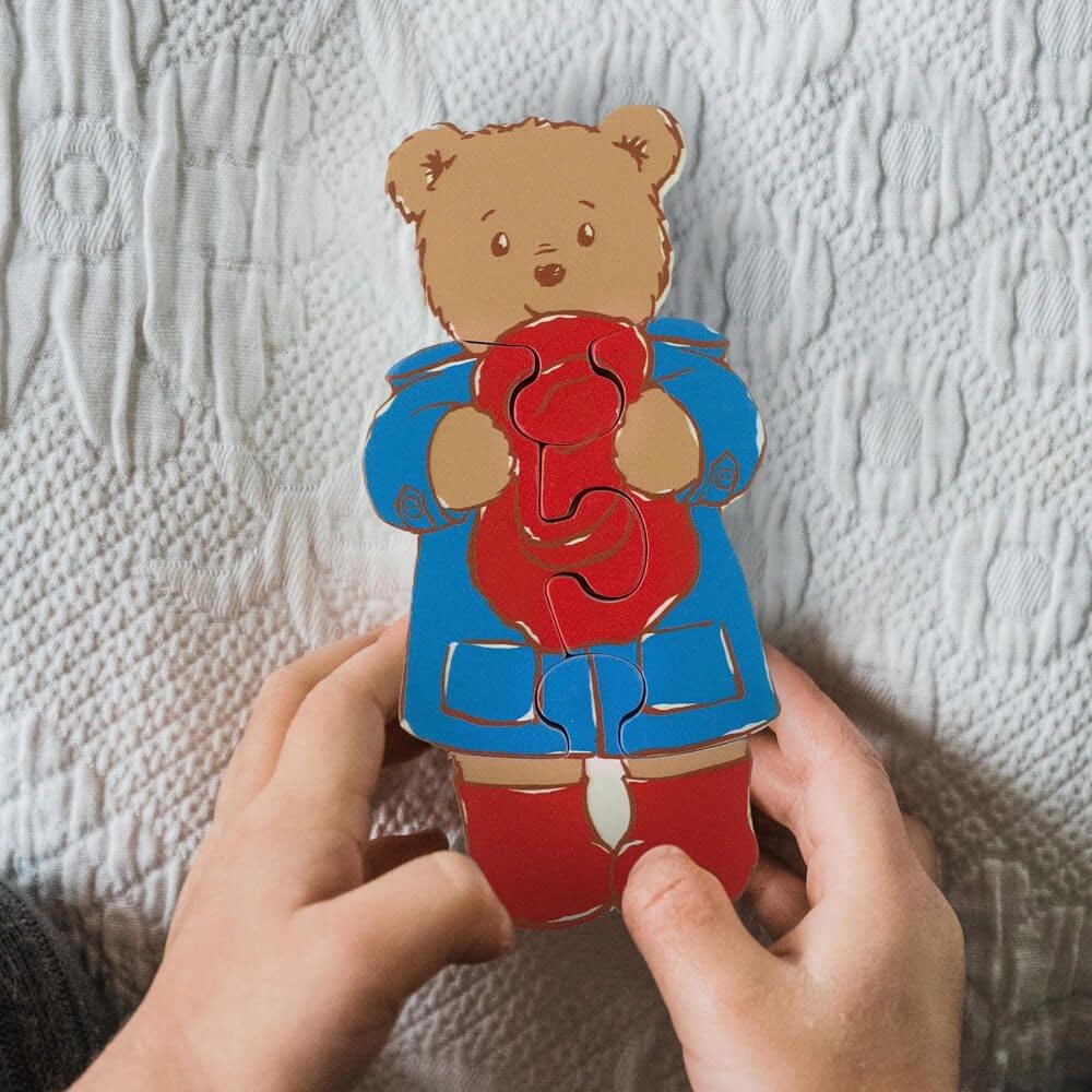 Paddington Bear Mini Wooden Puzzle - Chunky Jigsaw for Toddlers, FSC Certified 3