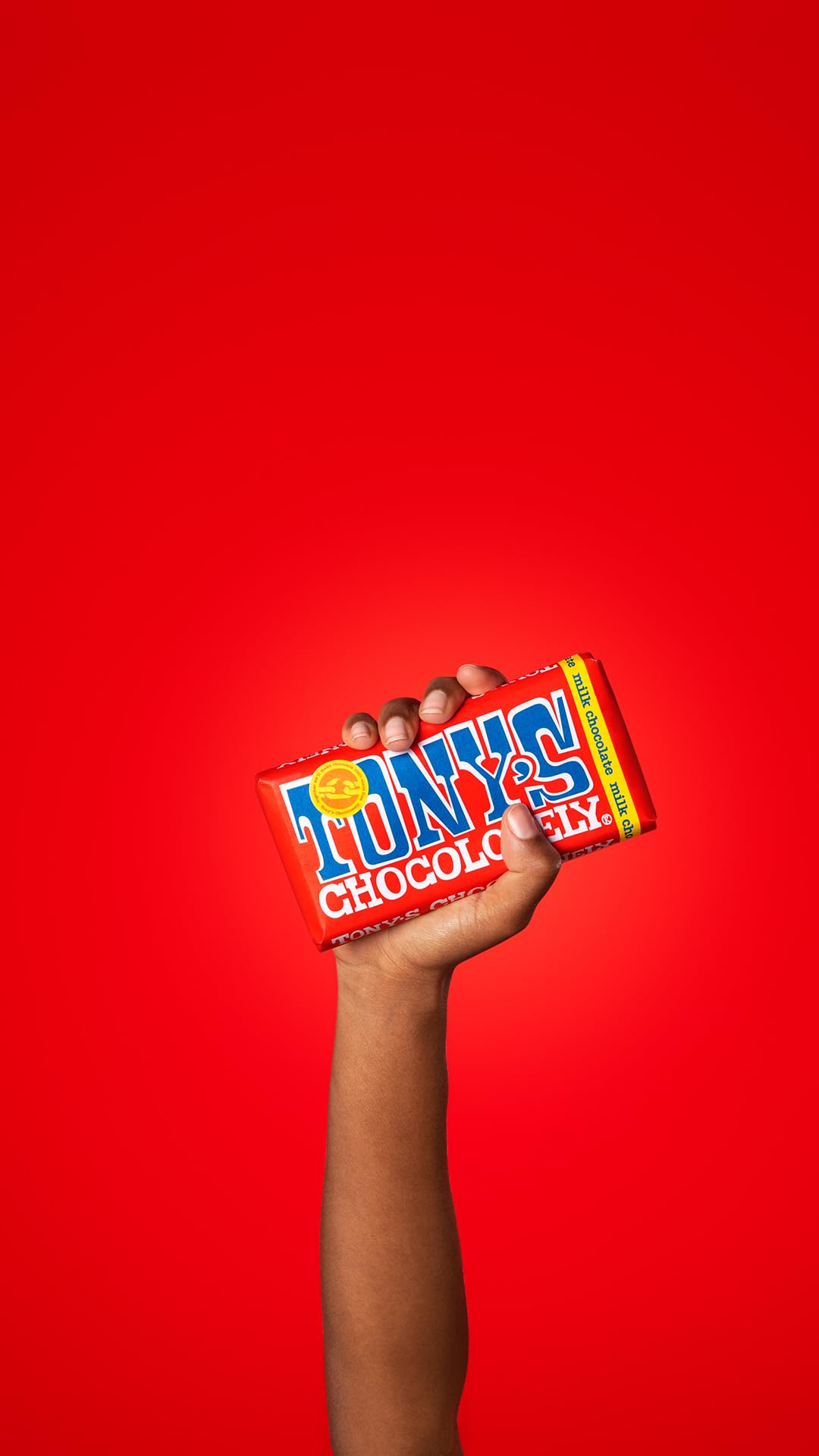 Tony's Chocolonely - Milk Chocolate Bar 180g Belgian Fairtrade