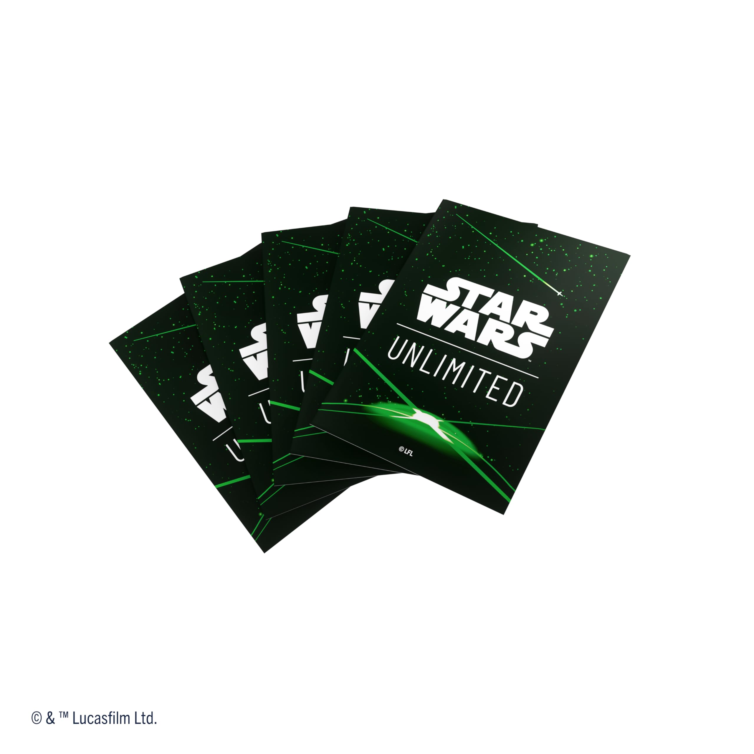 Gamegenic Star Wars: Unlimited Premium Art Sleeves - Green Back