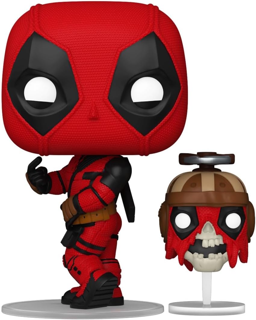 Funko Pop! Deadpool & Wolverine - Deadpool with Headpool Vinyl Figure
