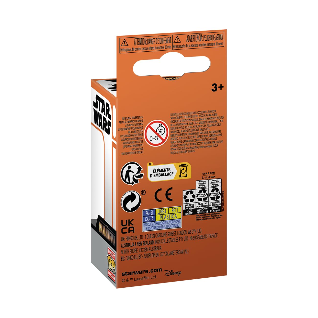 Funko Pop! Keychain: Star Wars - The Mandalorian - Bo-Katan Kryze Vinyl Figure 3