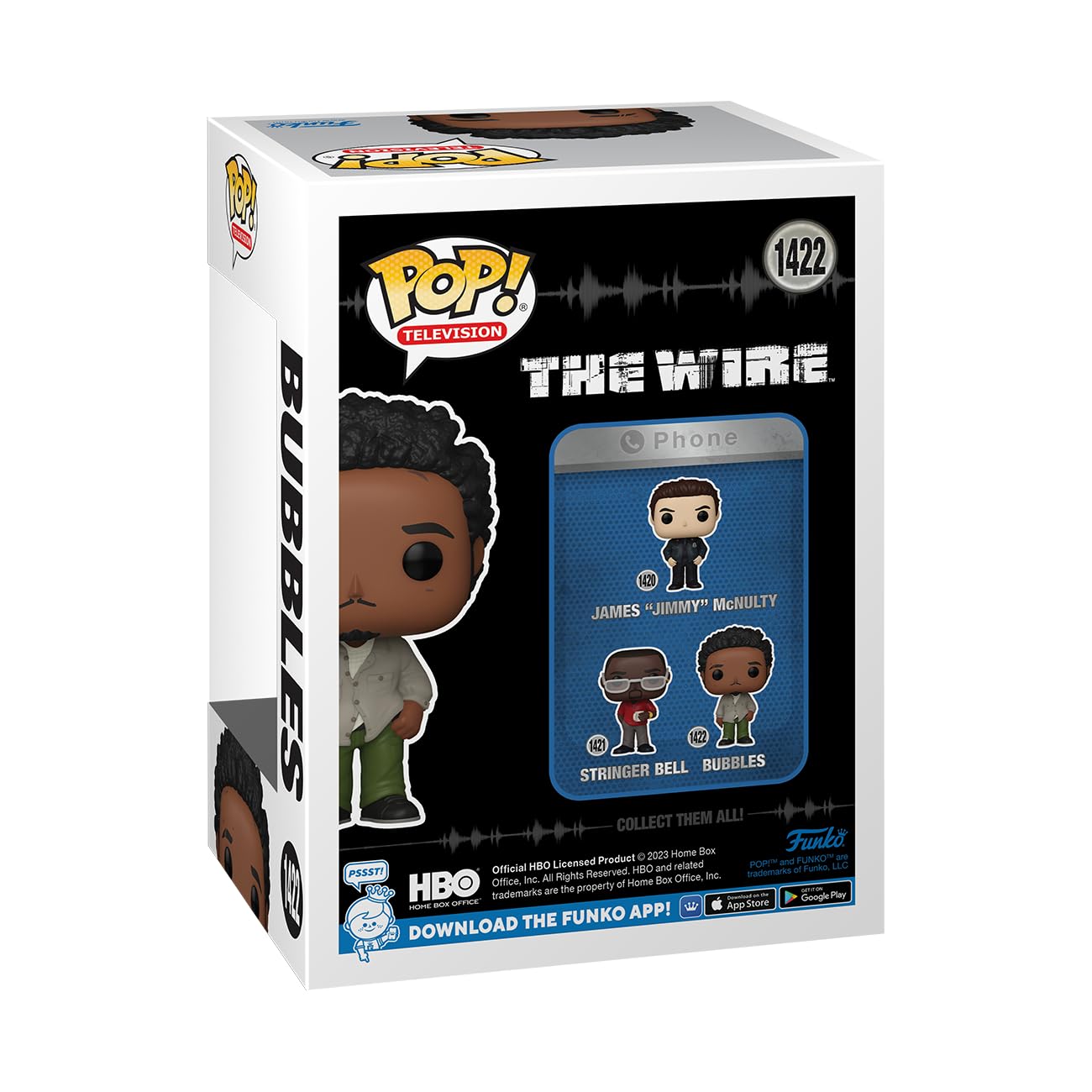 Funko Pop! TV: The Wire - Bubbles Vinyl Figure (65761) 3