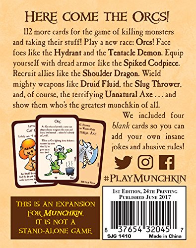Steve Jackson Games Munchkin: Unnatural Axe Expansion 2 Board Game 5