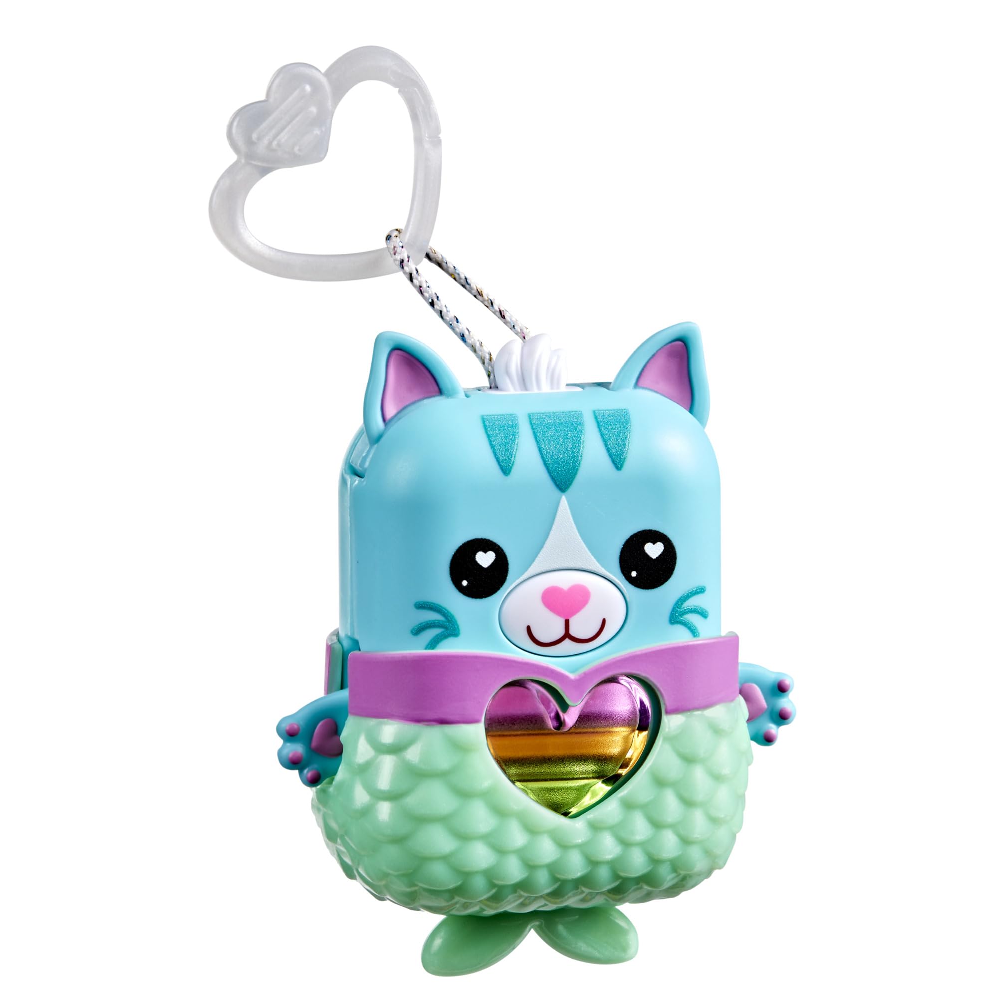 Nano-mals Pawtricia the Blue Kitty with Mermaid Outfit - Electronic Fidget Pet