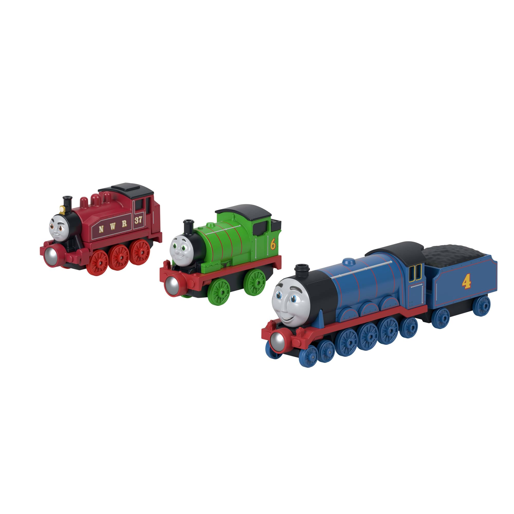 THOMAS & FRIENDS Die-Cast Train Multipack of 3 (Thomas, Diesel, James) | Ages 3+