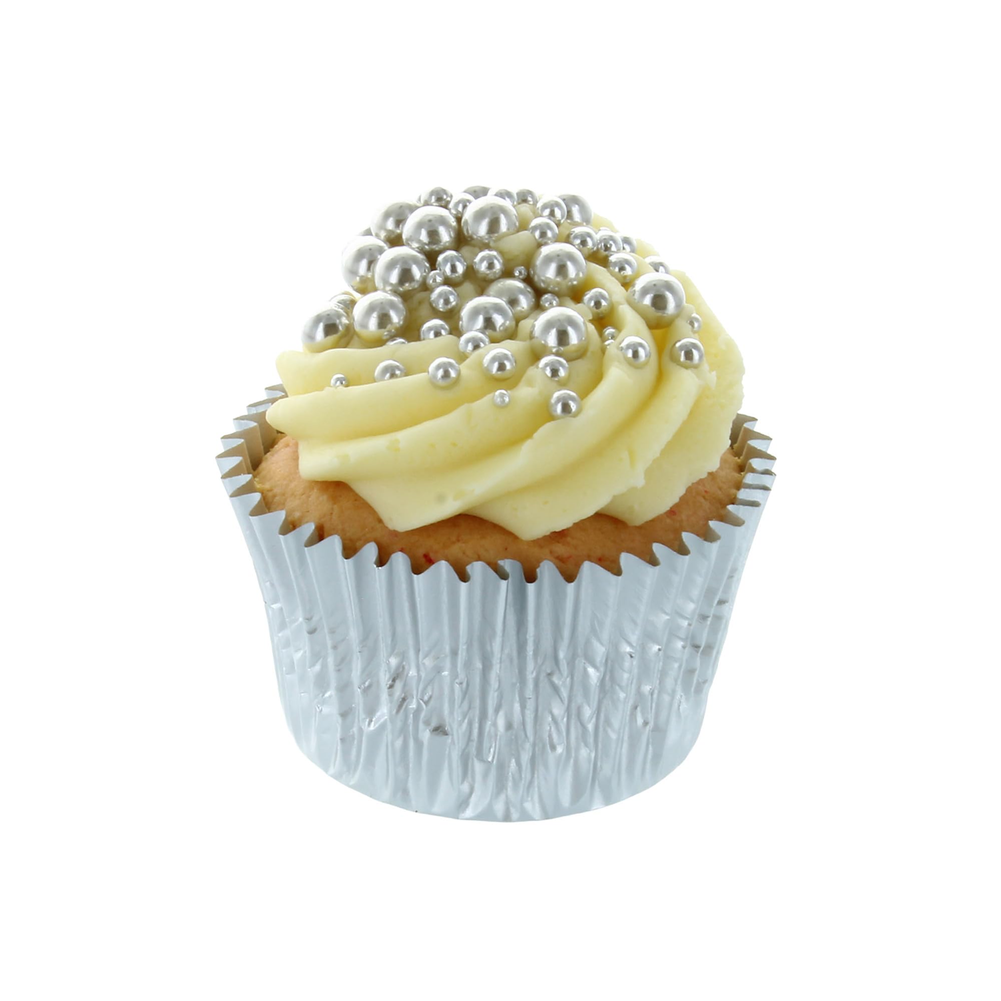 Baked with Love - Silver Pearl Sprinkles 100g | Edible Cake Decorations