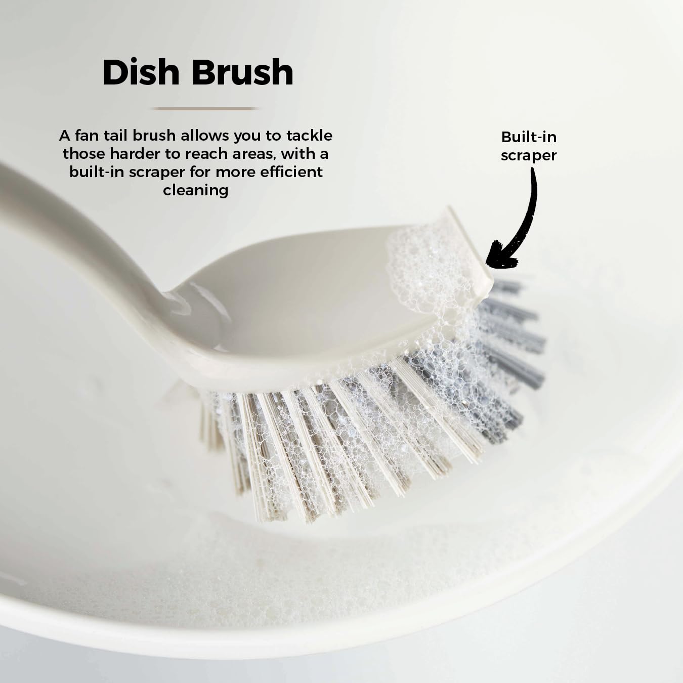 Tower T769002MSH 5-in-1 Cleaning Set with Dust Pan, Brush, Kitchen Broom, Dish Brush & Scrub Brush 15