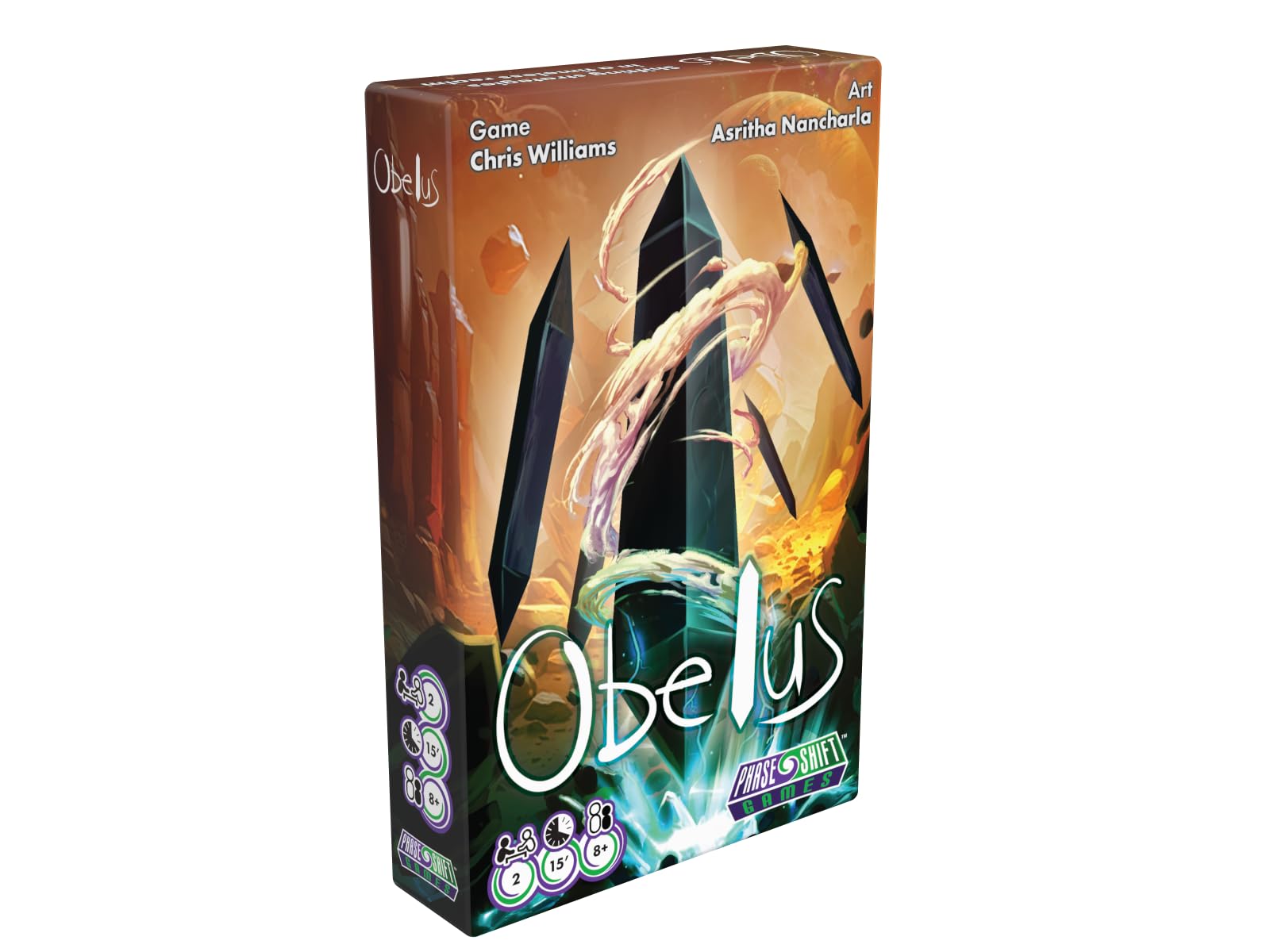 Phase Shift Games Obelus 2-Player Strategy Game