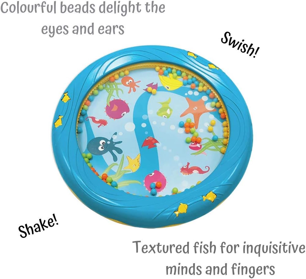 Halilit Ocean Drum - BPA Free Musical Instrument for Toddlers 12 Months+