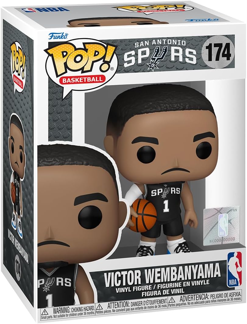 Funko Pop! NBA: Spurs - Victor Wembanyama Vinyl Figure (75120)