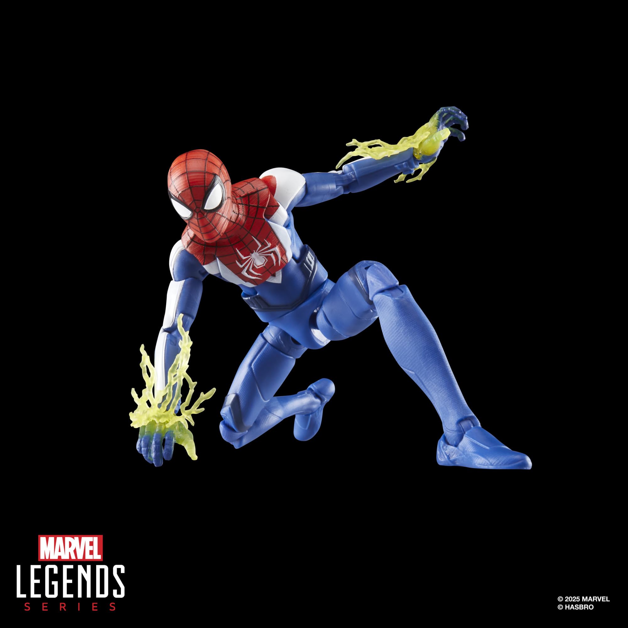 Marvel Legends Series Spider-Man Upgraded Suit Gamerverse Action Figure - 6-Inch Collectible with Articulation 16