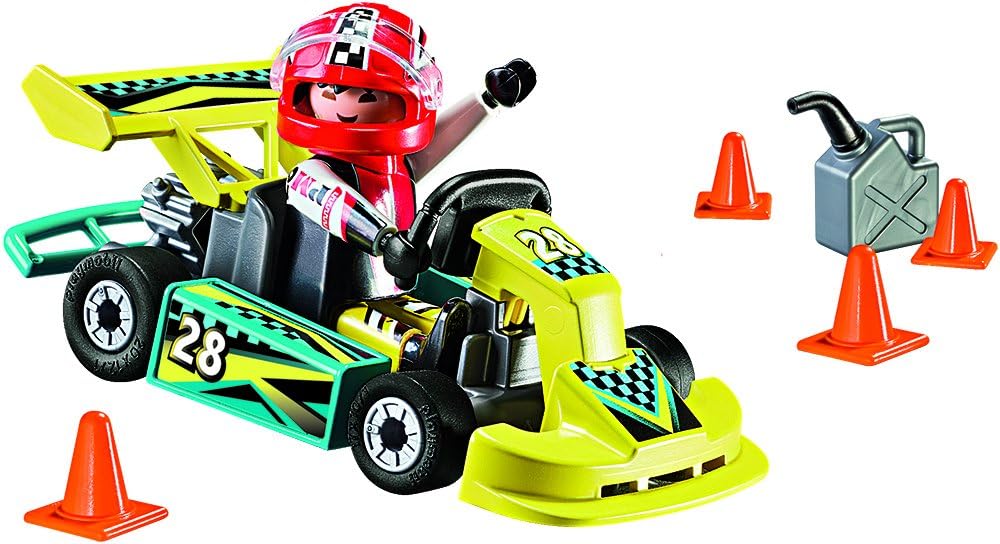 Playmobil 9322 Action Go-Kart Racer Carry Case - Portable Playset for Ages 4-10 4