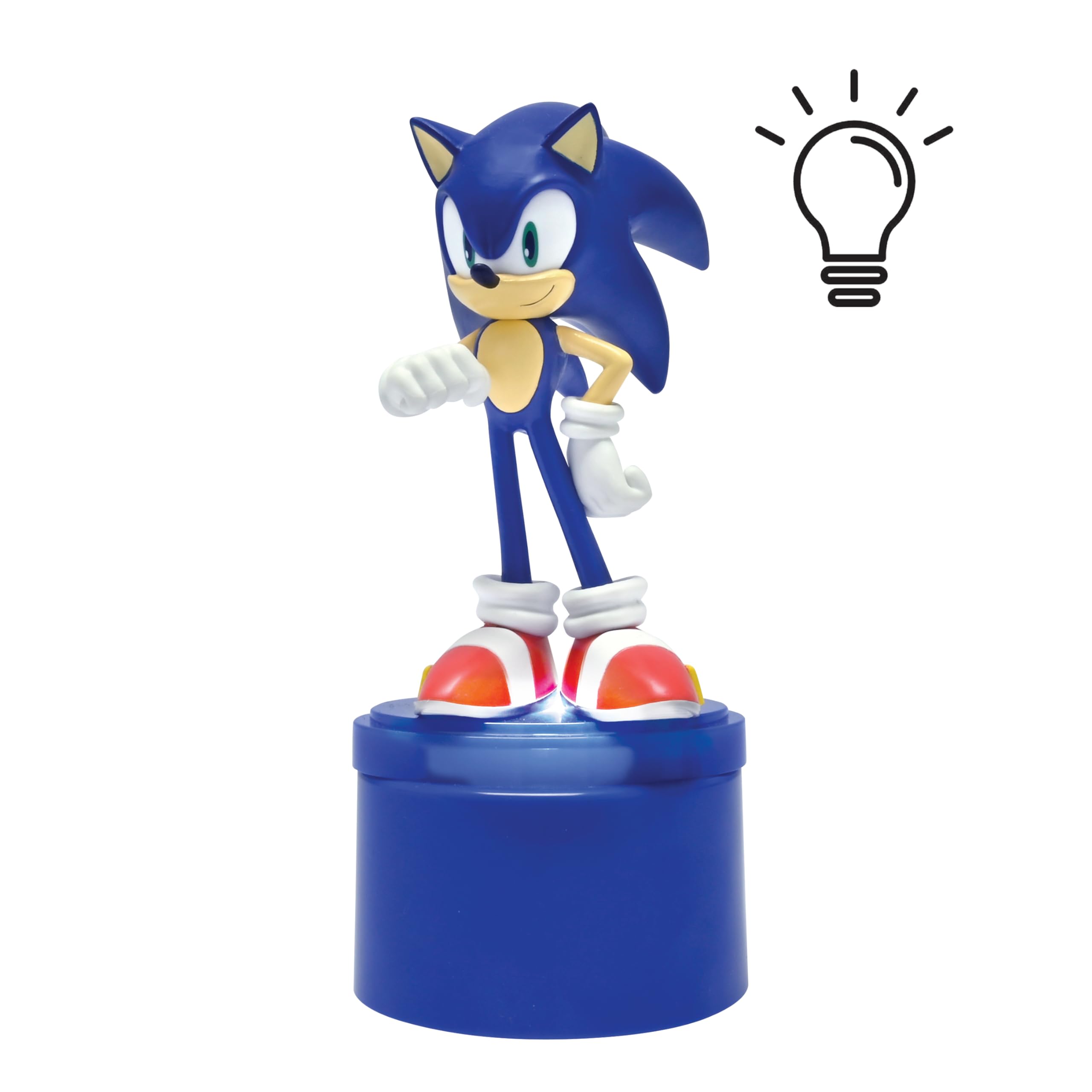 LEXIBOOK SEGA Sonic The Hedgehog LED Pocket Nightlight - Blue