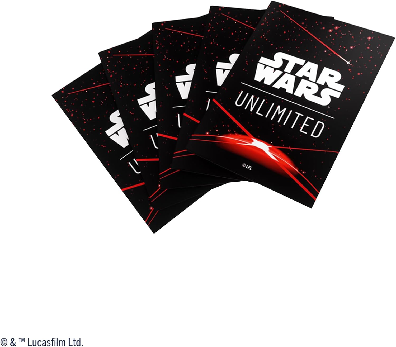 Gamegenic Star Wars Unlimited Double Sleeving Pack - Space Red
