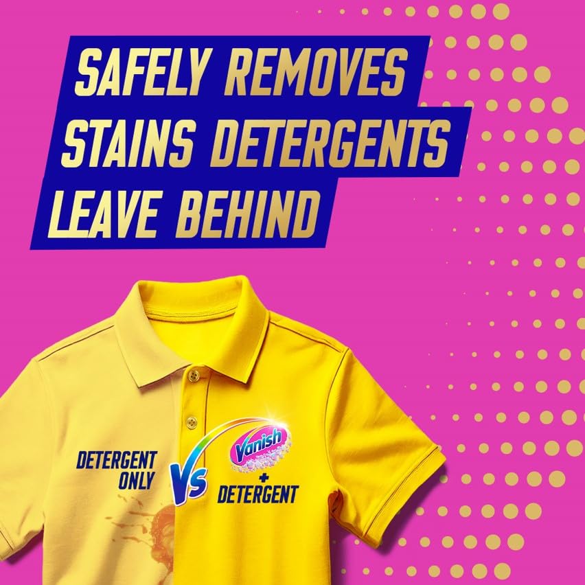 Vanish Gold Oxi Action Stain Remover and Laundry Booster Powder for Colours 1.41kg 15