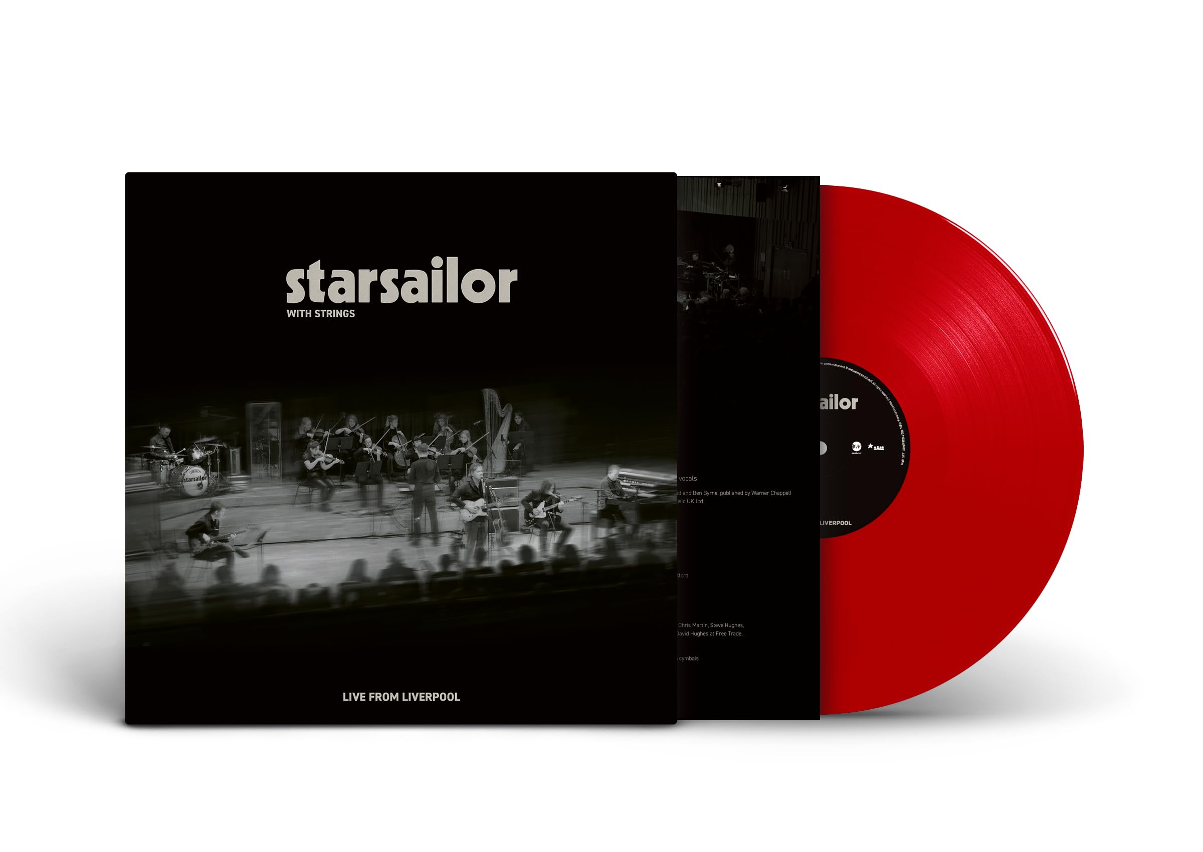 Starsailor - Starsailor with Strings: Live from Liverpool (Limited Recycled Red Vinyl)