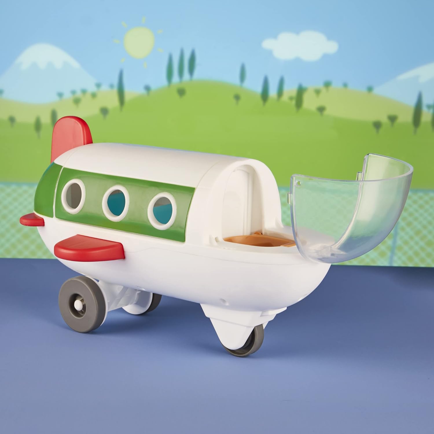 Peppa Pig F3557 Adventures Plane Playset - Rolling Vehicle with Peppa Figure, Ages 3+ 5