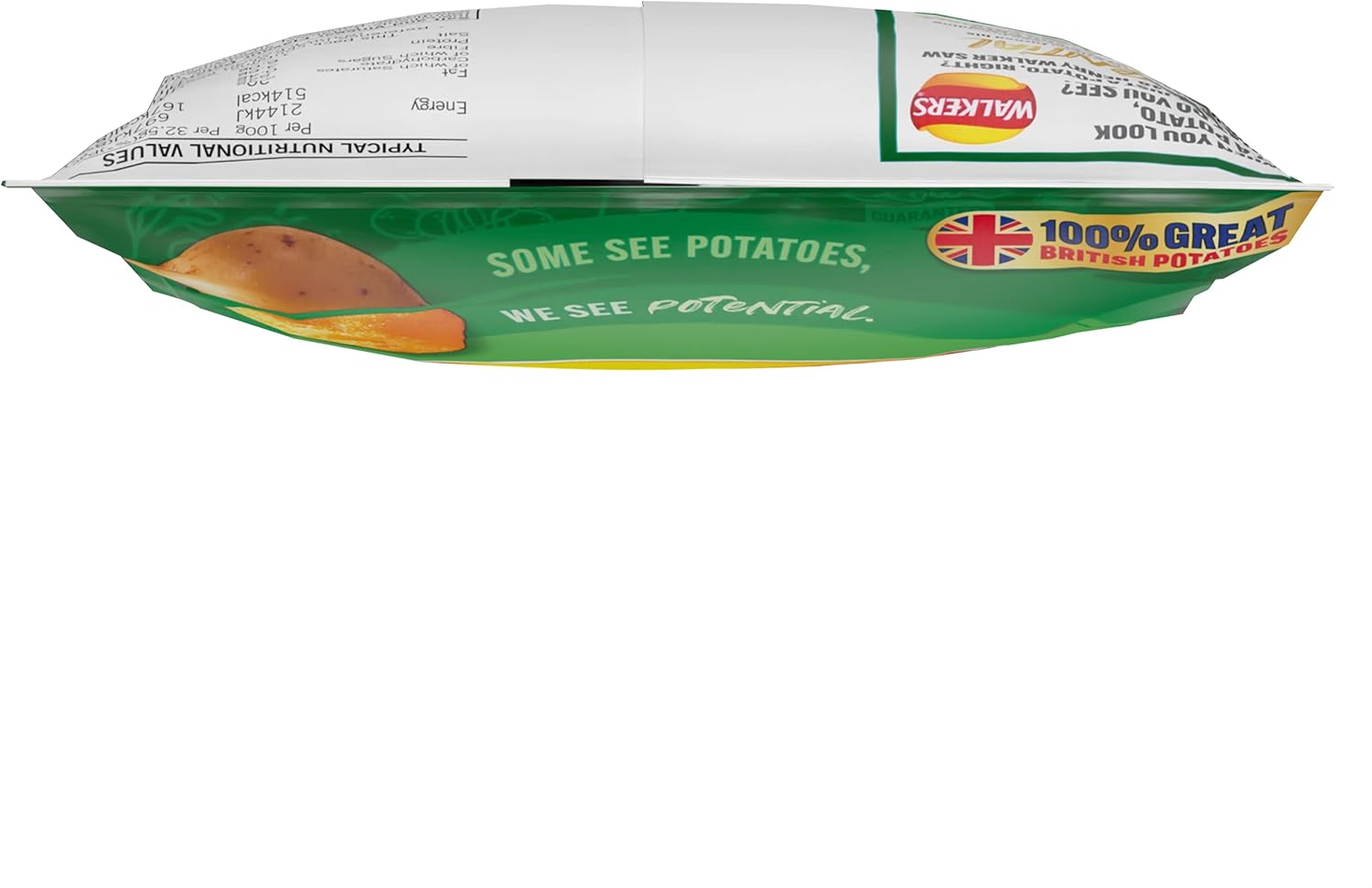 Walkers Salt & Vinegar Crisps 32.5g (Case of 32) 3