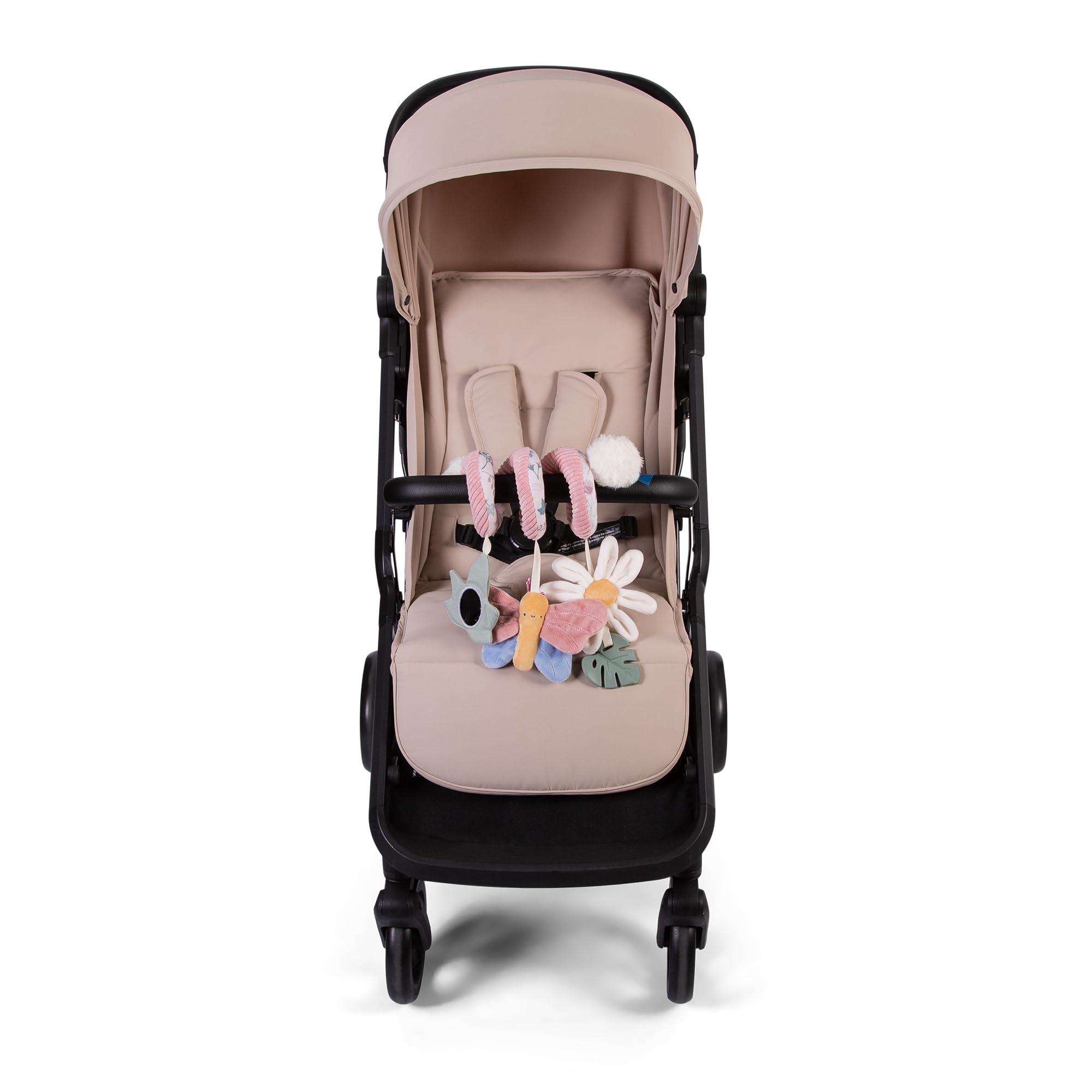 Red Kite Spiraloo Twisty Activity Toy - Rose & Ivy, Baby Safe Mirror & Teether