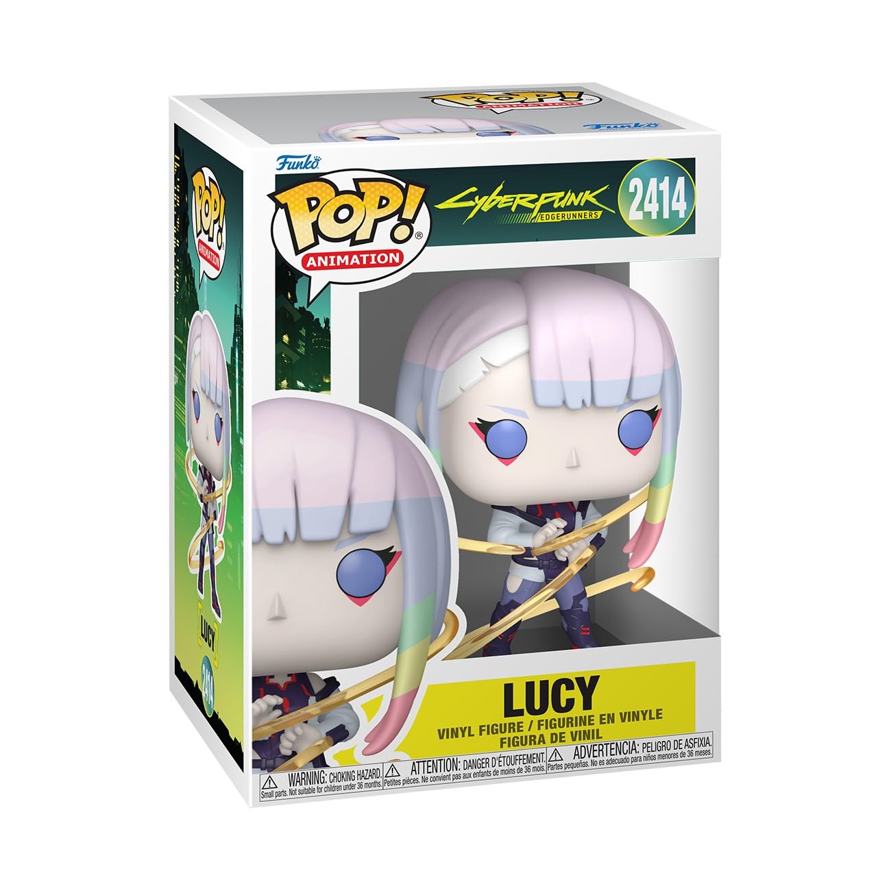 Funko POP! Animation: Cyberpunk: Edgerunners - Lucy Chibi Vinyl Figure | 3.75 Inches