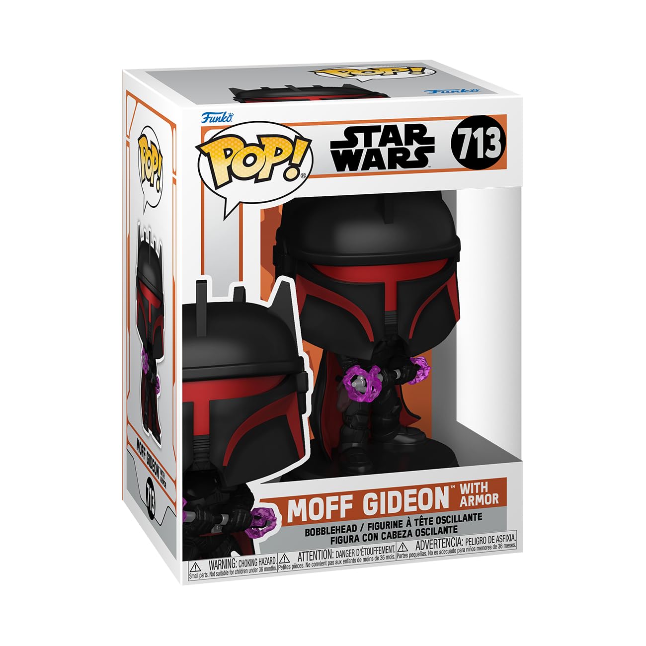 Funko Pop! Star Wars: The Mandalorian - Moff Gideon With Armor Collectible Figure | Vinyl | 3.75 in