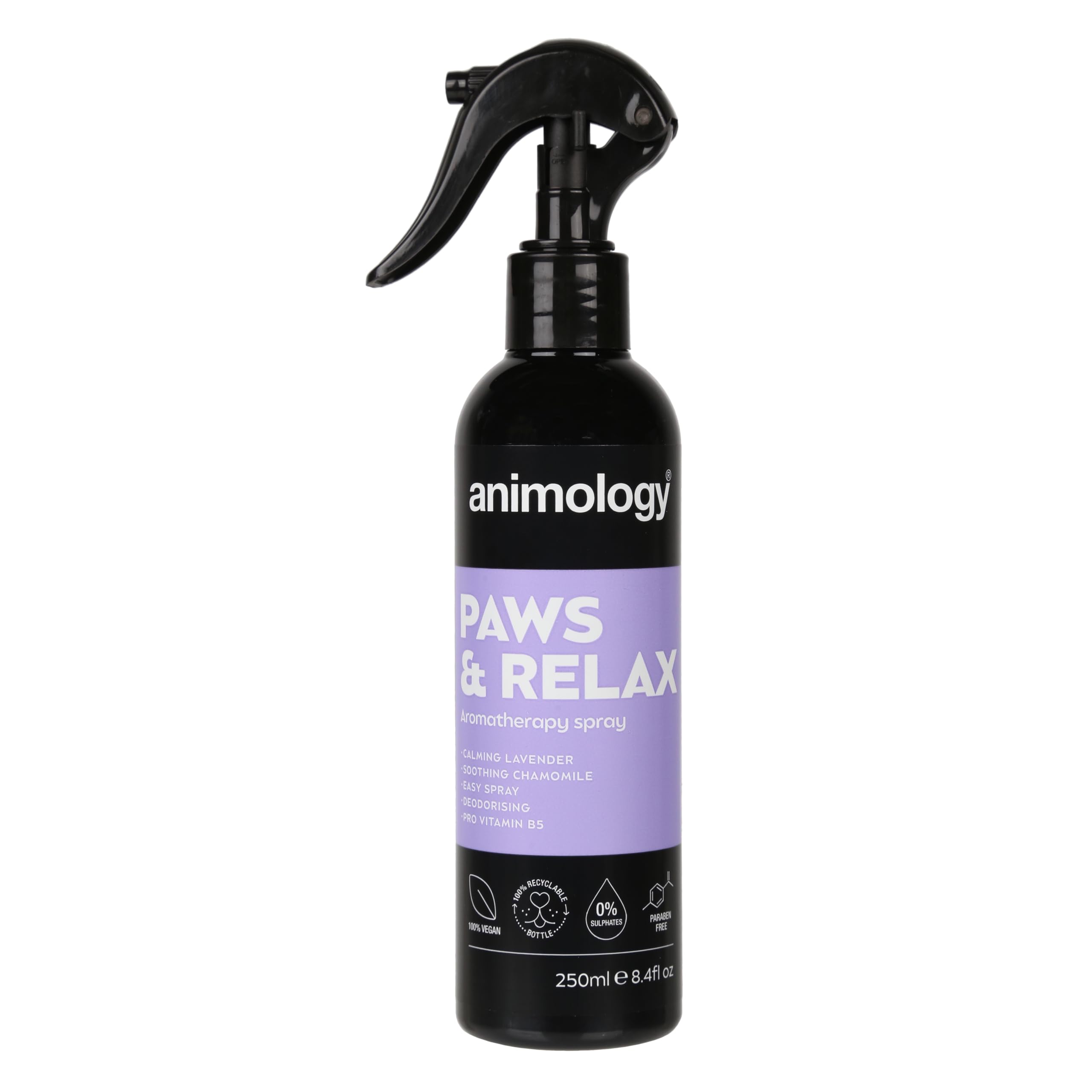 Animology Paws & Relax Aromatherapy Dog Spray - Calming Lavender & Chamomile Scent | 250 ml 1