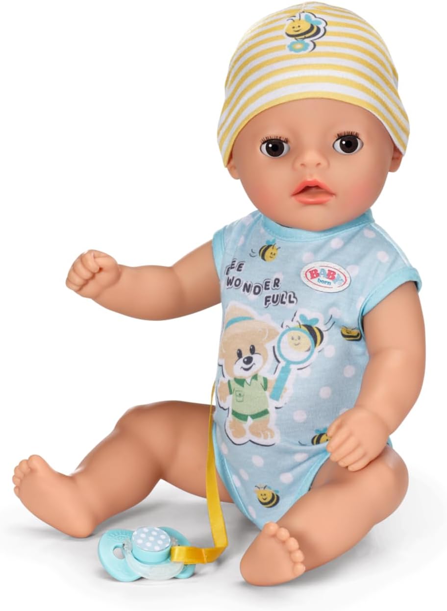 BABY born Little Magic Boy 835340 - 36cm Interactive Doll with 7 Lifelike Functions 8
