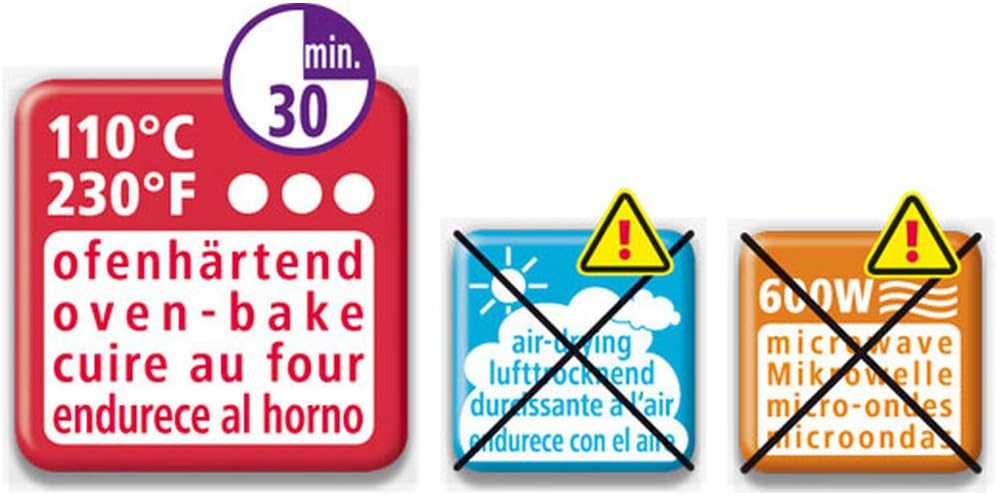 Staedtler Fimo Soft 8020-26 Oven-Hardening Modelling Clay - Cherry Red, 56g 4