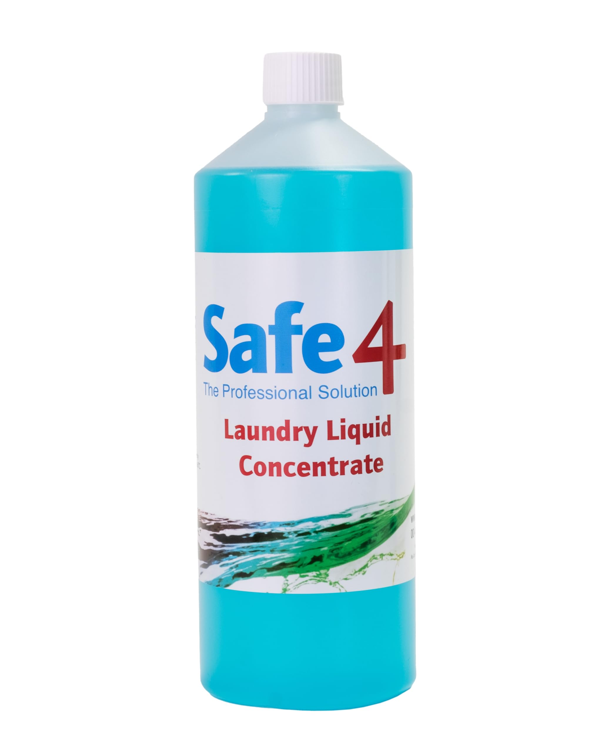 Safe4 Hypoallergenic Liquid Laundry Detergent - Concentrated Formula | 1L | Fresh Scent