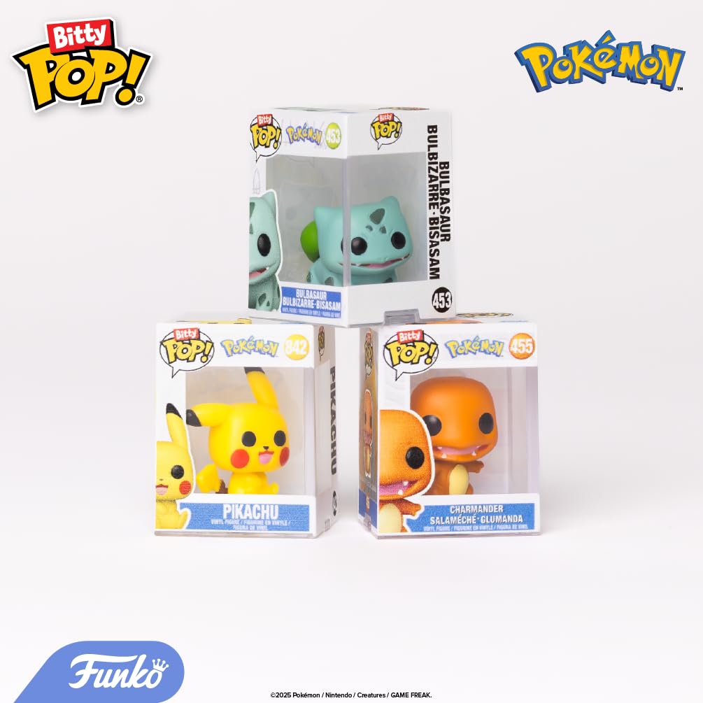 Funko Bitty Pop! Pokemon - Bulbasaur 4PK and Surprise Mystery Mini Figure | Vinyl | 0.9-inch 6
