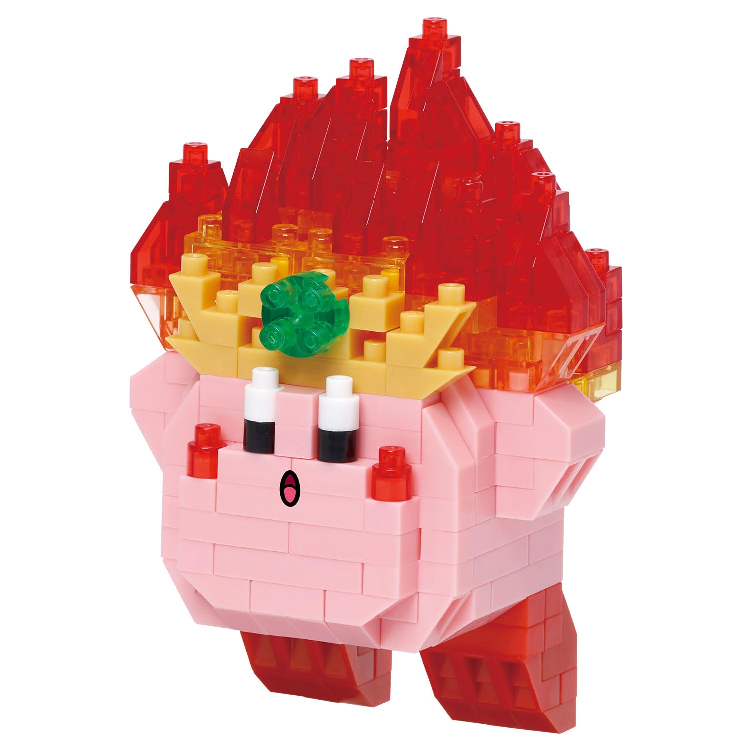 nanoblock Kirby Fire Character Collection Series Model Kit | 280 Micro-Bricks | Difficulty 2/5 4