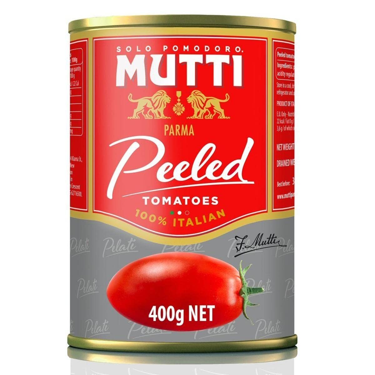 Mutti - Peeled Tomatoes Tinned & Jarred Food