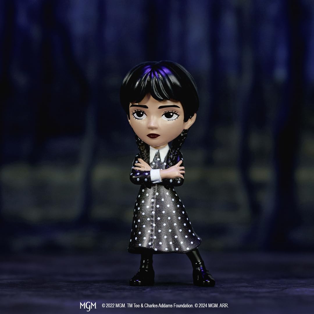 Jada Wednesday 4-Pack Diecast 2.5in Metal Figures – Collectible Action Figures 4