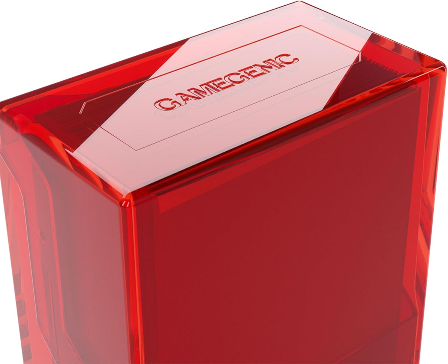 Gamegenic Bastion 50+ Red Deck Box for Double-Sleeved Cards 4
