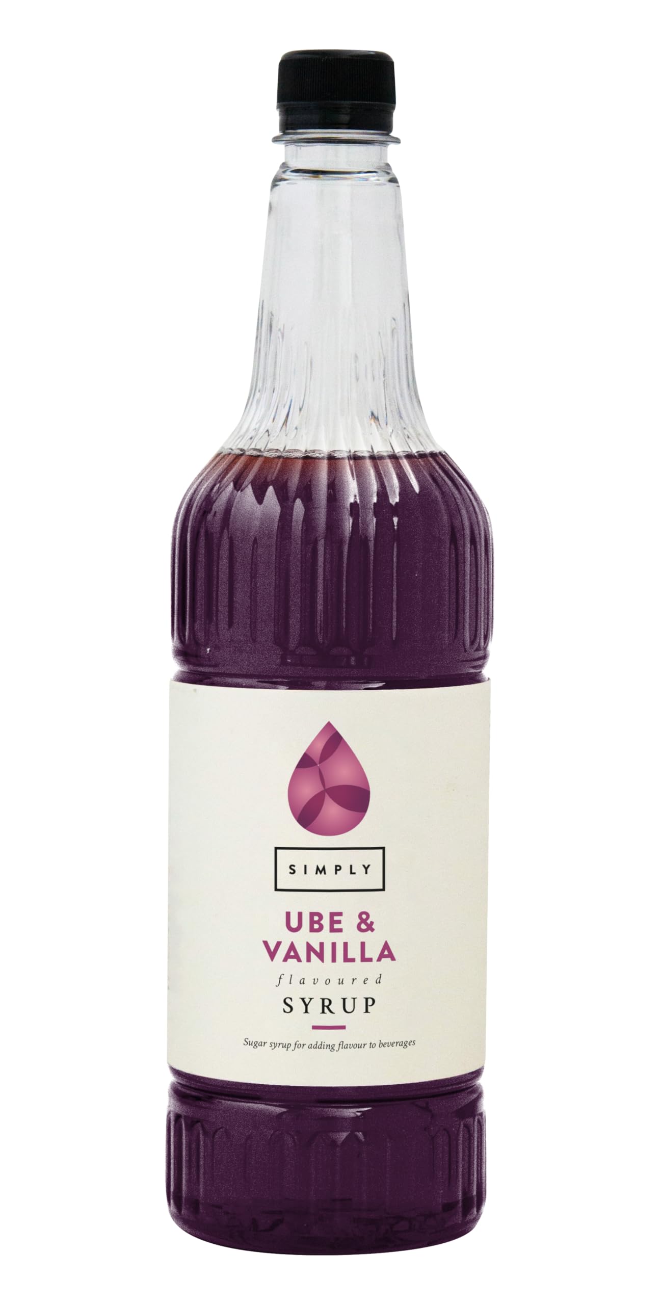 Simply Ube & Vanilla Syrup - Café-Style Drinks, Vegan & Halal Suitable | 1L 1