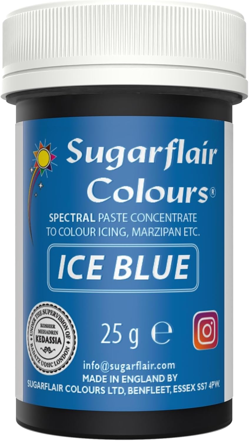 Sugarflair - Spectral Ice Blue Food Colouring Paste (30g)