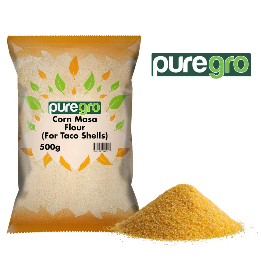 Puregro - Corn Masa Flour Coarse | Premium Taco Shell Flour 6