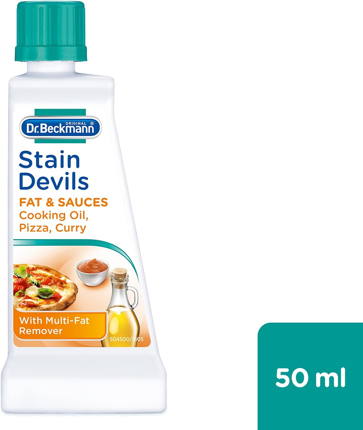 Dr. Beckmann Stain Devils Cooking Oil and Fat Stain Remover, 50 ml