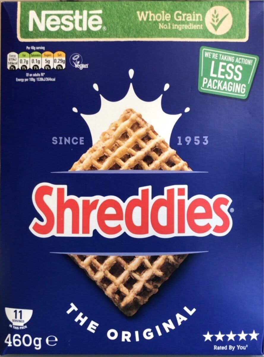 Nestlé Shreddies Original Cereal, 460g