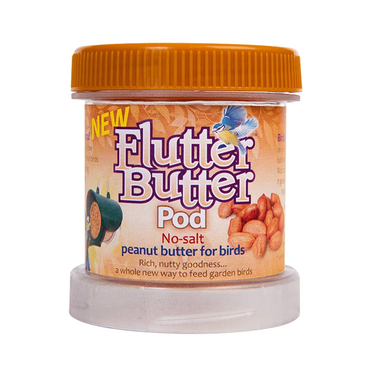Flutter Butter Original Pods for Birds, Pack of 3 x 170g, Compatible with All Flutter Butter Feeders 8