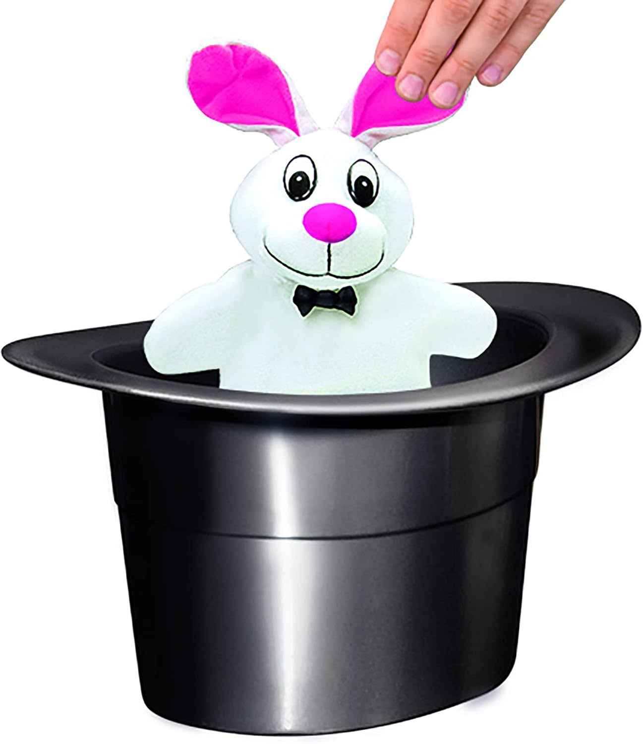 That's Magic Magic Hat Set with 75 Tricks, Rabbit, and Secret Compartment Hat for Kids 3