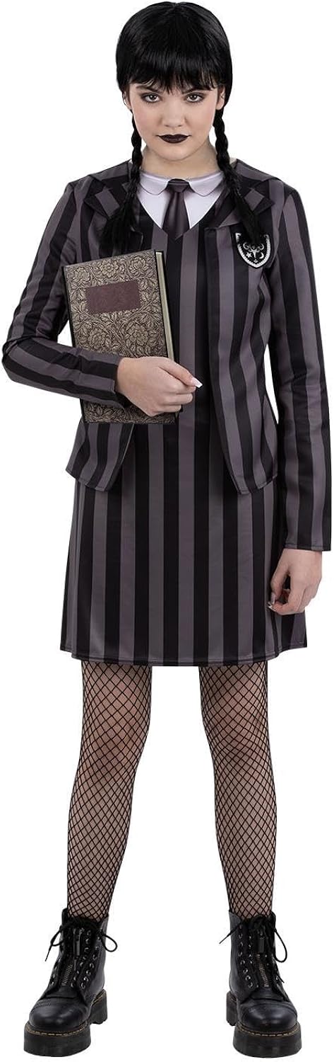 Smiffys Gothic School Uniform Costume - Large Child Size