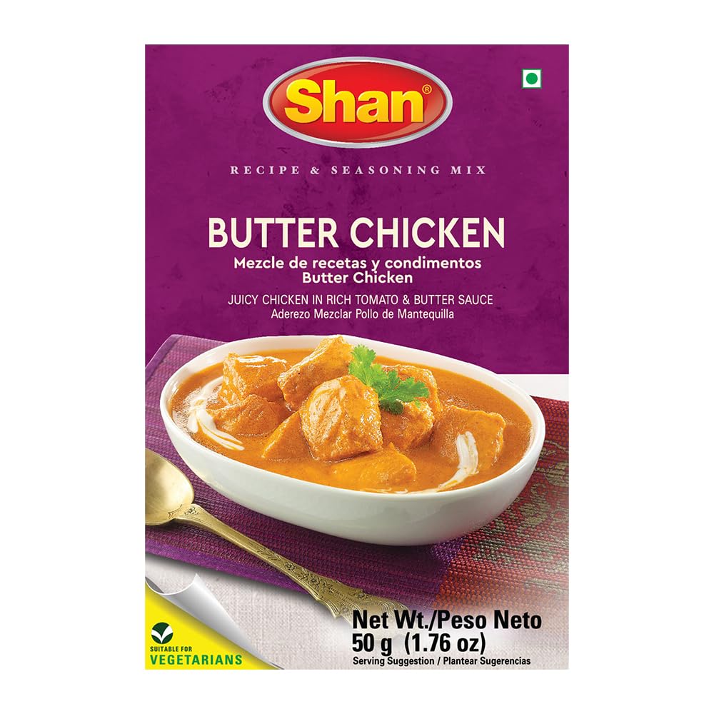 SHAN Butter Chicken Seasoning Mix, 50 g 7