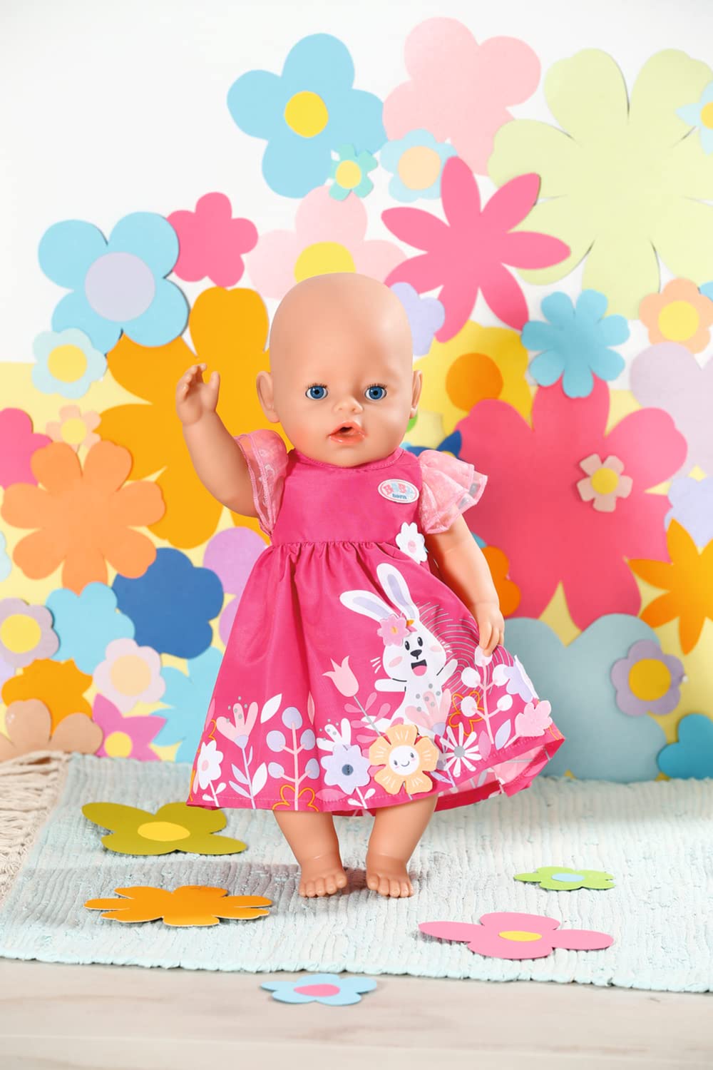 BABY born Dress Flowers - Fits Dolls Up to 43cm - Includes Flower Accessory 8