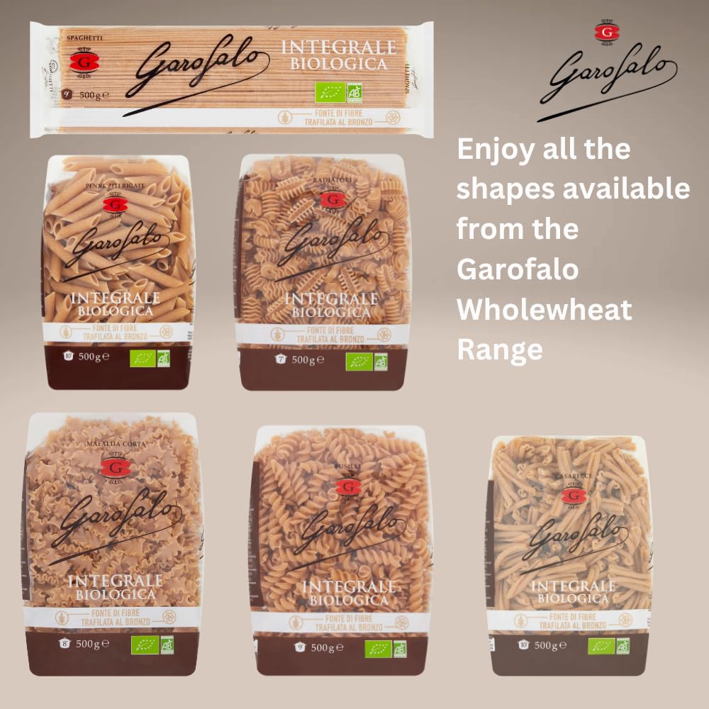 Garofalo Organic Wholewheat Linguine Italian Pasta, 500g 3