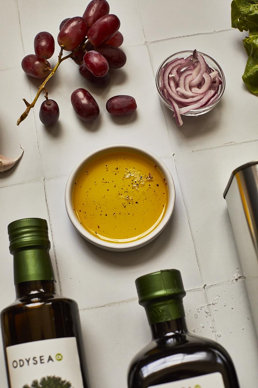 Odysea PGI Extra Virgin Olive Oil, Cold-Extracted Koroneiki Olives, Chania Crete, 750ml Glass Bottle