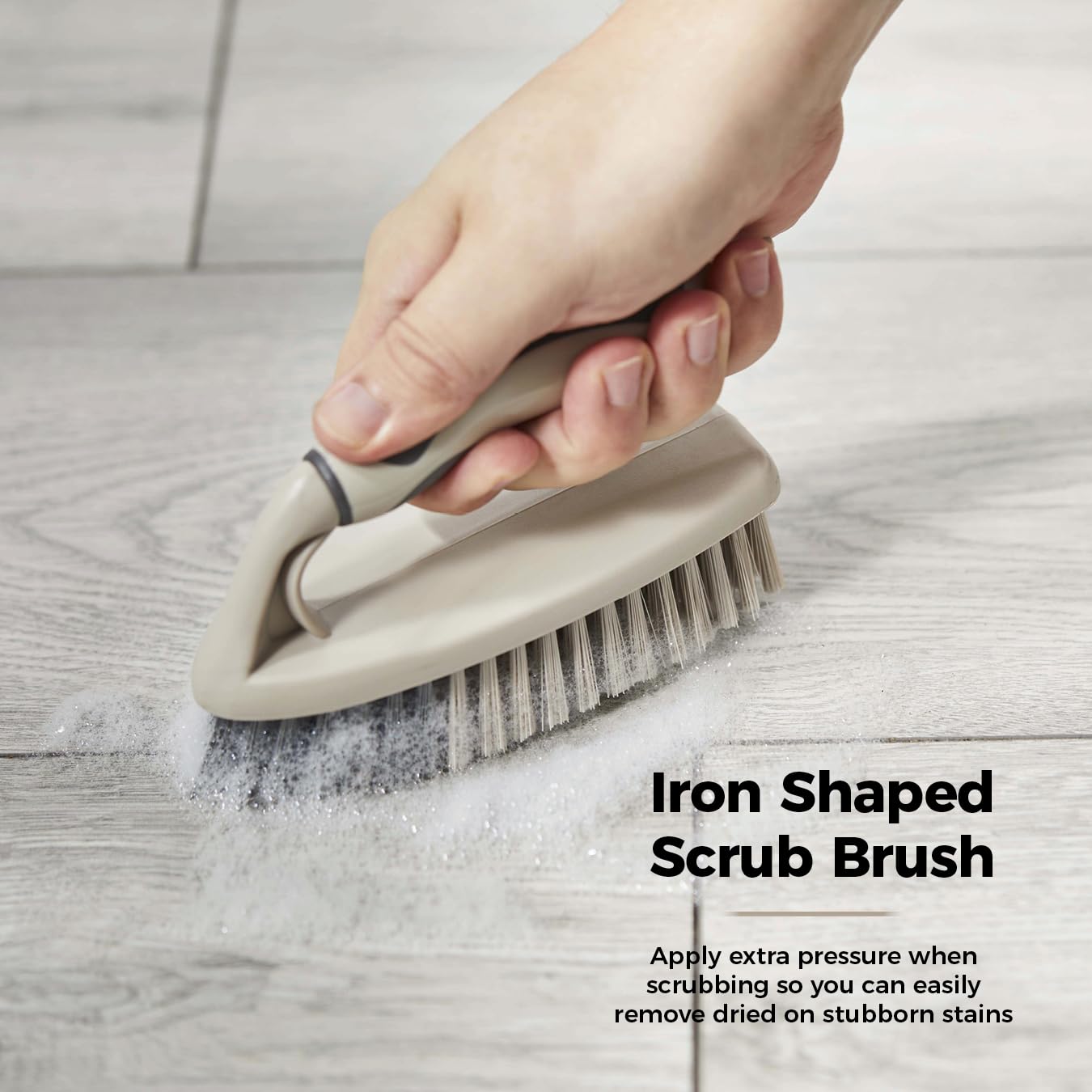 Tower T769002MSH 5-in-1 Cleaning Set with Dust Pan, Brush, Kitchen Broom, Dish Brush & Scrub Brush 6