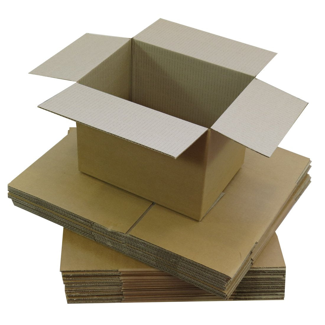 Triplast Small Single Wall Box Mailers - 178x127x127mm (7x5x5"), 25 Pack | Brown Cardboard