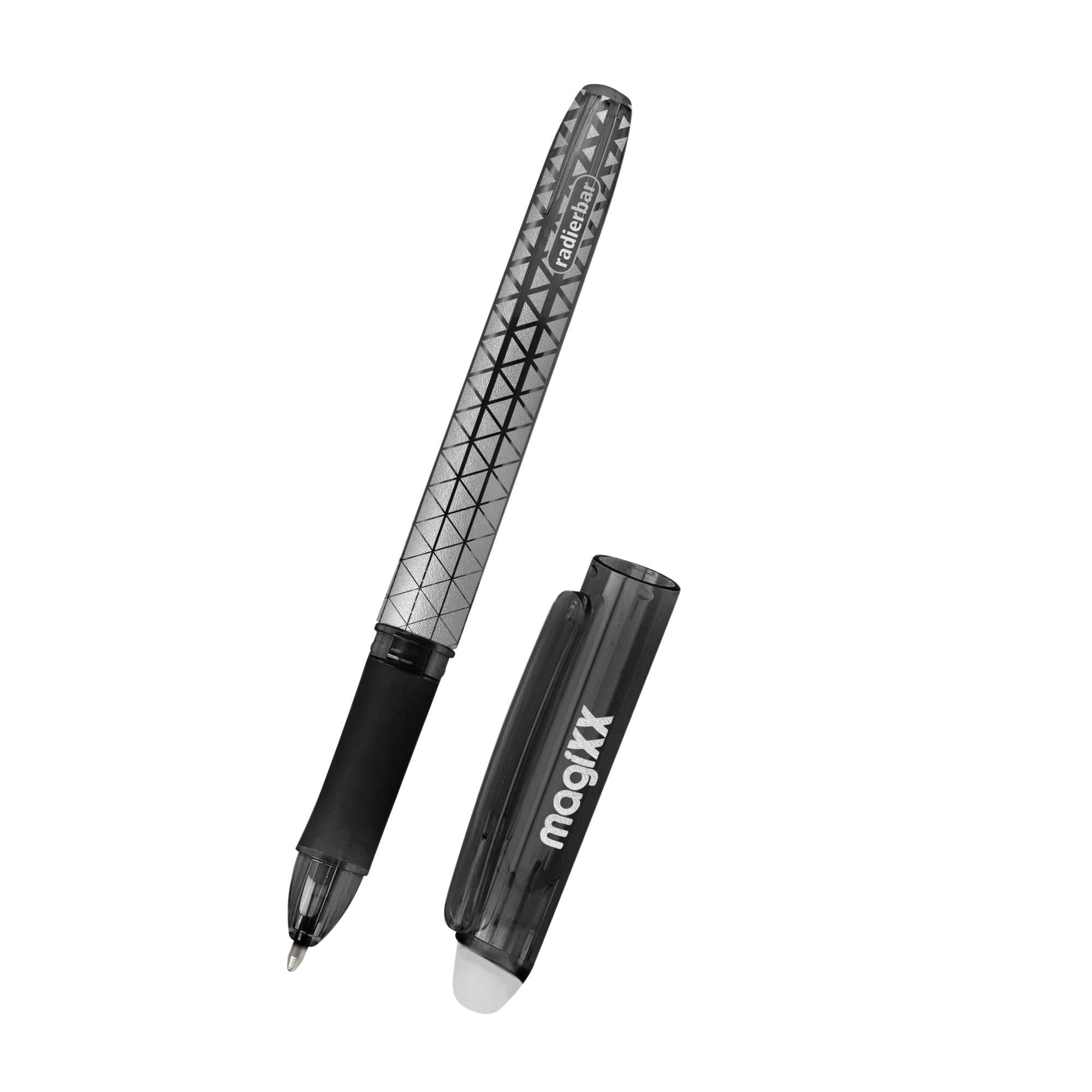 Online magiXX Erasable Gel Ink Rollerball Pen - Black Ink, 0.7mm Medium Point, Ergonomic Grip 1