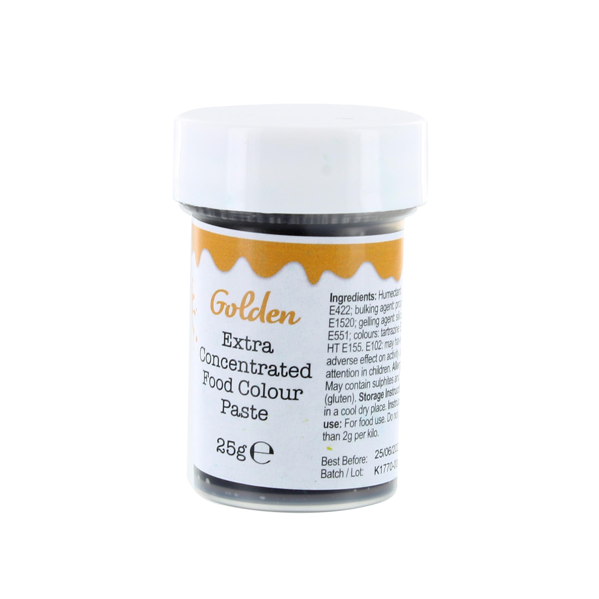 Colour Splash - Golden Concentrated Food Colouring Paste for Baking 4